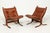 Mid-Century Norwegian Siesta Chairs in Leather by Ingmar Relling, Set of 2 For Sale - Image 6 of 6