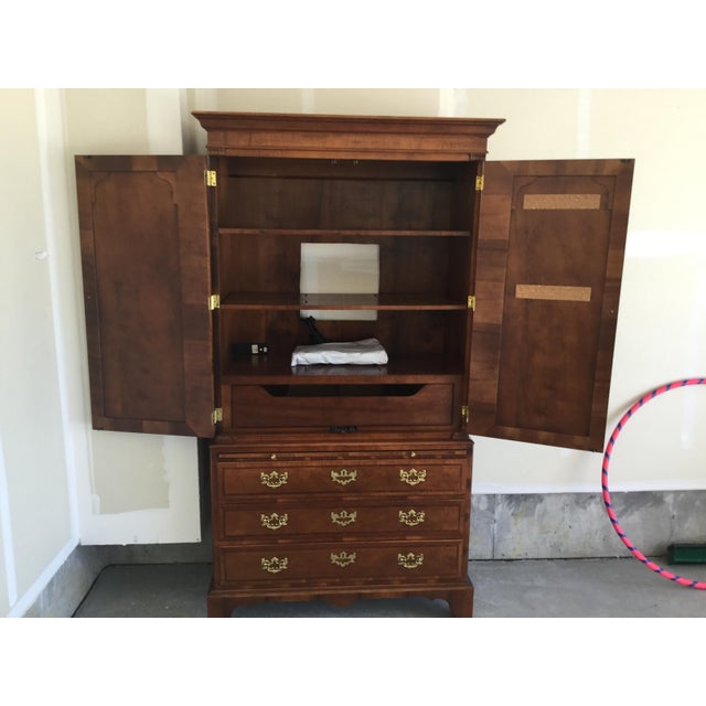 Henredon Aston Court Armoire Dressing Chest Chairish