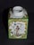 Light Green Antique T&v Limoges France Porcelain Tea Caddy Apple Green Rococo Gilt Box For Sale - Image 8 of 14