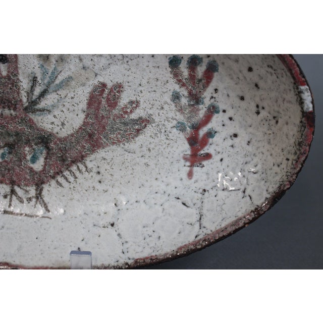 French Ceramic Tray by Gustave Reynaud, 1960s For Sale - Image 13 of 16