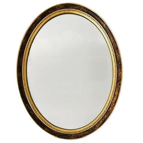 Vintage Hollywood Regency Oval Mirror from Pieterman, 1960s For Sale - Image 9 of 9