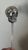 Antique French Neoclassical Silverplate Skewer With Skull Head Finial For Sale - Image 11 of 18