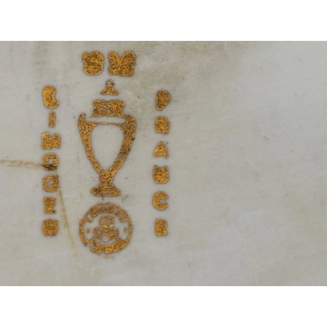 Vintage Limoges France Porcelain Plate Hand-Painted With Bird Decor Collectible For Sale - Image 9 of 10