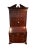 Late 18th Century George III Burled Walnut Secretary For Sale - Image 13 of 13