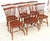 American Authentic Stickley Sold Wood 6 Spindle-Back Windsor Chairs For Sale - Image 3 of 8