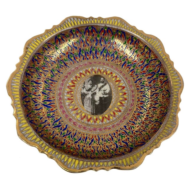 Early 20th Century Tai Benjarong Porcelain Bowl With Marks on the Bottom For Sale In Los Angeles - Image 6 of 8