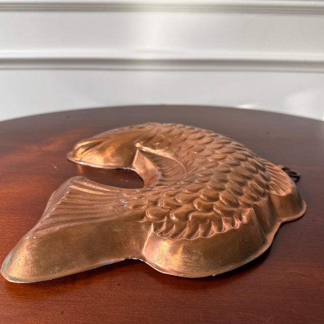 Metal Italian Copper Fish Molds-- A Pair For Sale - Image 7 of 18