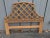 Thomasville Mid 20th Century Thomasville Spanish Mediterranean Style Full Size Lattice Headboard For Sale - Image 4 of 6