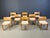 Ticino Dining Chairs by Bruno Reichlin for Molteni, 1990s, Set of 8 For Sale - Image 12 of 13