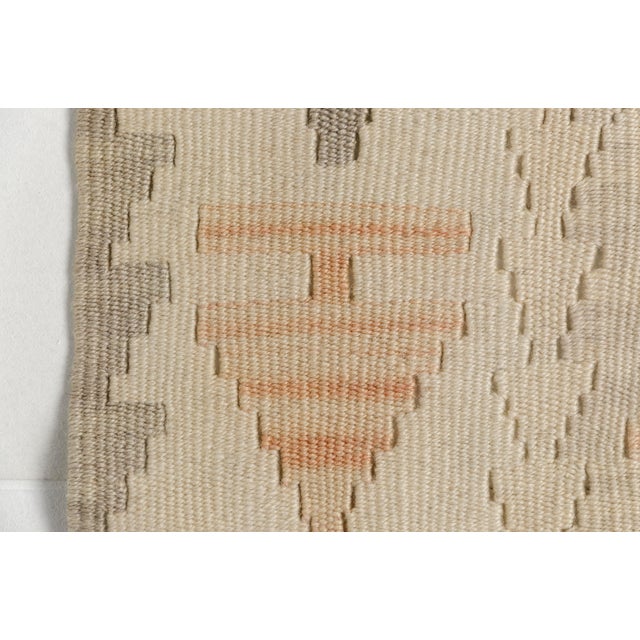 Oushak Vintage Small Kilim Rug For Sale - Image 6 of 10
