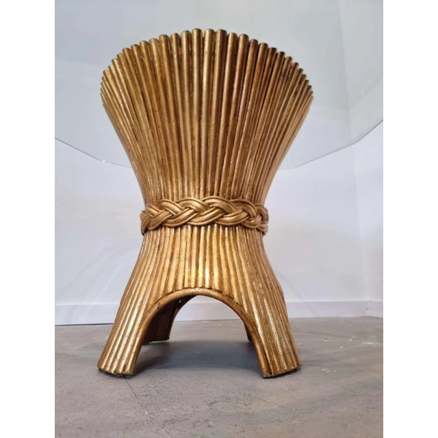 Round Rattan Dining Table For Sale - Image 5 of 13