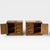 Mid 20th Century Pair of Mid-Century Modern Oak Nightstands With Paneled Drawer Fronts For Sale - Image 5 of 18