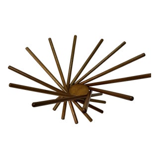 1990s Carlo Contin Folding Moma Mid Century Modern Fruit Bowl For Sale