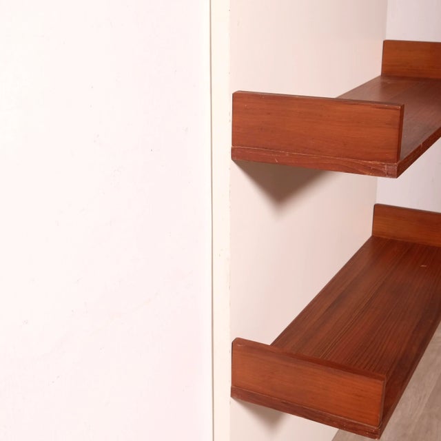 Handcrafted Wooden Shelves, Italy, 1960s, Set of 6 For Sale - Image 11 of 18