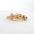 Five 14k Yellow Gold Rings With Cabochon-Cut Emeralds Size 6.5 For Sale In New York - Image 6 of 14