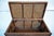 1990s Large Herringbone Woven Rattan Chest For Sale - Image 9 of 13