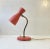 Pastel Red Diablo Table Lamp attributed to Svend Aage Holm Sørensen for Asea, 1950s For Sale - Image 9 of 9
