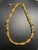 Mid-Century Modern MCM Jewelry by Trifari "Twisted Cord" Golden Rope Link Choker Necklace For Sale - Image 3 of 8