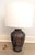 Brown 1990s Postmodern Ceramic Lamp Brutalist Style by Elite Lighting For Sale - Image 8 of 13