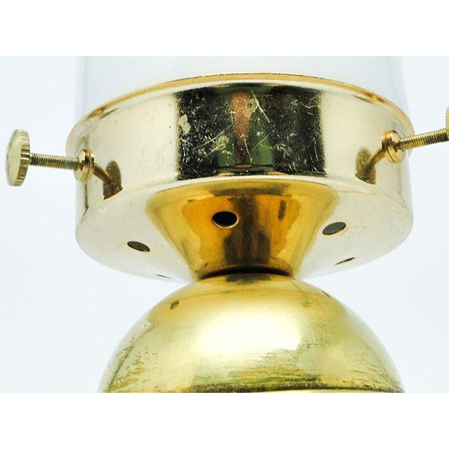 Metal and Glass Table Lamp, Germany, 1930s For Sale - Image 4 of 8