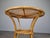 Mid-Century Rattan and Bamboo Side Table, Czechoslovakia, 1960s For Sale - Image 10 of 18