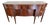 1900’s Antique English Hepplewhite Flame Mahogany Inlaid Sideboard Server Buffet For Sale