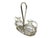 Mid 20th Century Mid 20th Century Arthur Krupp Milano Oil and Vinegar Glass and Silverplate Cruet Set - 3pcs, Gio Ponti Style For Sale - Image 5 of 16