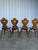 Farmhouse Tyrolean Chair with Heart Cutout Back, 1970s, Set of 4 For Sale - Image 11 of 18