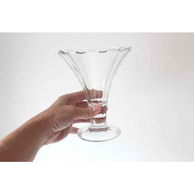 1960s Vintage Covetro Italy Sundae Glasses Italian Parfait Dessert Dishes- Set of 4 For Sale - Image 6 of 9