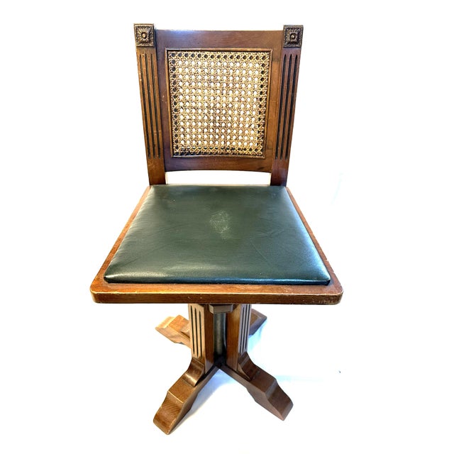 Arts & Crafts Early 20th Century Prairie School W. D. Allison. Physicians Examination Chair For Sale - Image 3 of 11