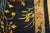 1920s Navy Blue Floral Antique Pair of Chinese Art Deco Runner Carpets 2'1'' X 11' 8'' Knotted Wool Rugs For Sale - Image 9 of 12