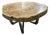 1990s Petrified Wood Coffee Table For Sale