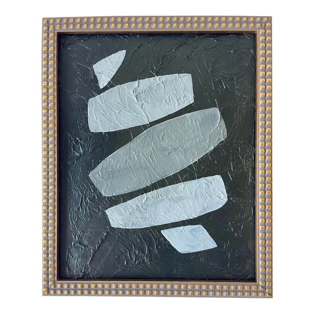 2024 "Sinistro" Abstract Minimalist Painting on Canvas by r.k. Red For Sale