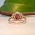 Red 4.6Ct Star Ruby Ring With Earth-Mined Diamond Accents: Solid 14k Gold, 10x8mm For Sale - Image 8 of 9