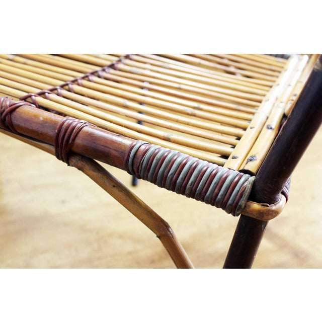 Rattan Lounge Chair by Erich Dieckman, 1930s For Sale - Image 16 of 18