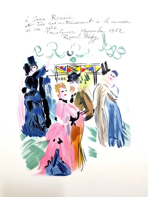 Homage to Renoir - Lithograph 1965