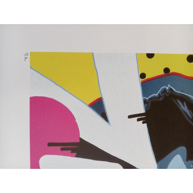 Lithograph from the 'Today' series. The series represents the artist's personal vision of contemporary life, juxtaposing...