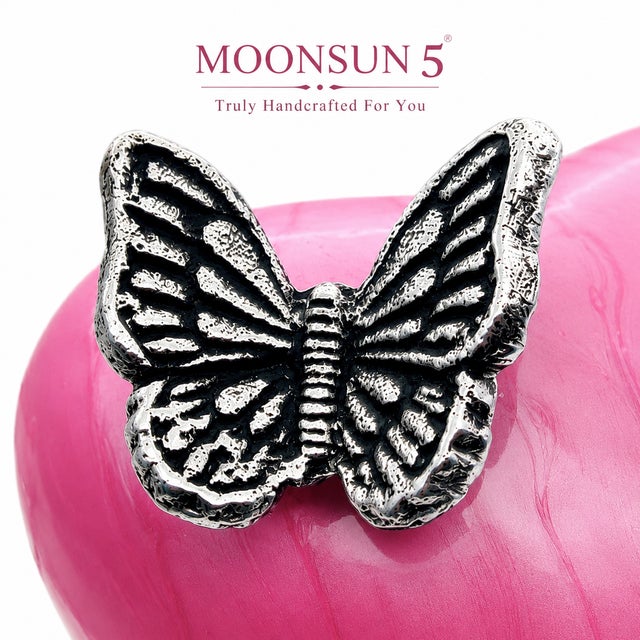 Not Yet Made - Made To Order Pink Butterfly Heart Cremation Urn With Hand Stand With Picture Frame With Silver Butterfly 7x9 Inches | Memorial Keepsake for Ashes, For Sale - Image 5 of 14