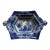 Blue and White Pottery Server J. Clementson 19th Century English Ironstone Transferware For Sale