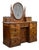 Victorian Burr Walnut Dressing Table, 1860s For Sale