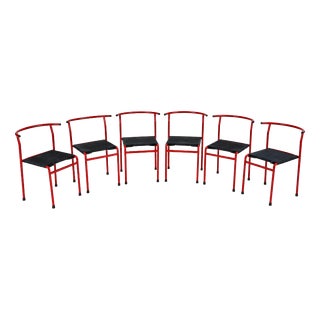 Vintage Cafe Chairs from Phillip Starck for Baleri Italia, 1980s, Set of 6 For Sale