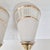 Vintage Wall Lights in Glass and Gilded Brass, 1950s, Set of 2 For Sale - Image 6 of 12