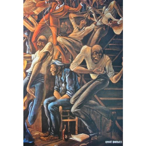 Ernie Barnes, Sugar Shack, Silkscreen Print, 2002 For Sale - Image 14 of 16