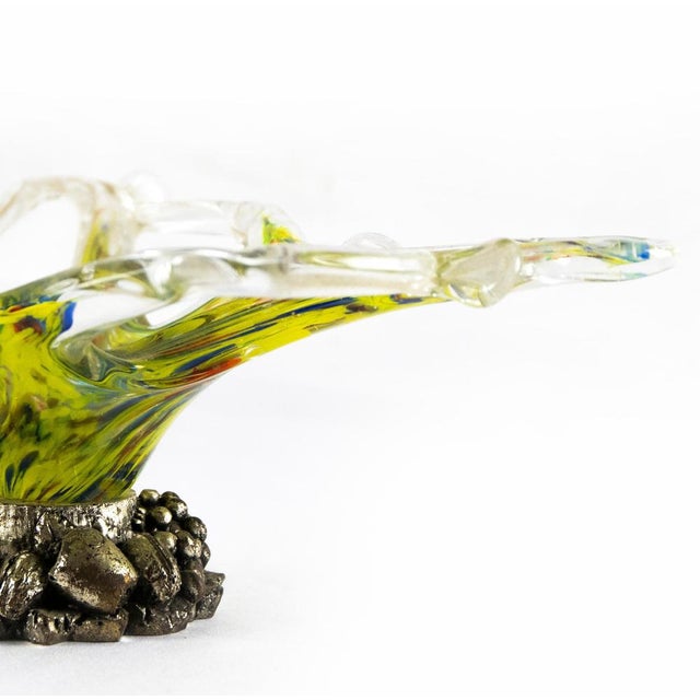 Vintage Murano Glass Centerpiece, 1970s For Sale - Image 4 of 6