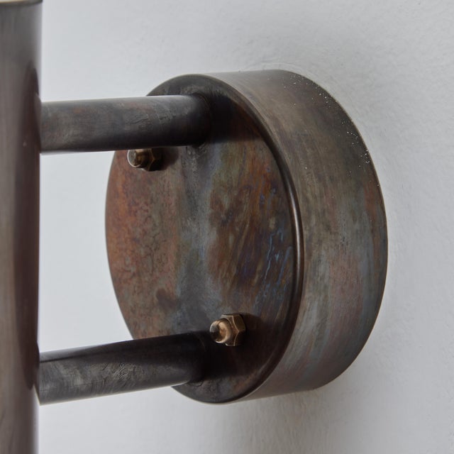 Not Yet Made - Made To Order Hans-Agne Jakobsson C627/110 'Rulle' Brown Patinated Outdoor Sconces - a Pair For Sale - Image 5 of 12