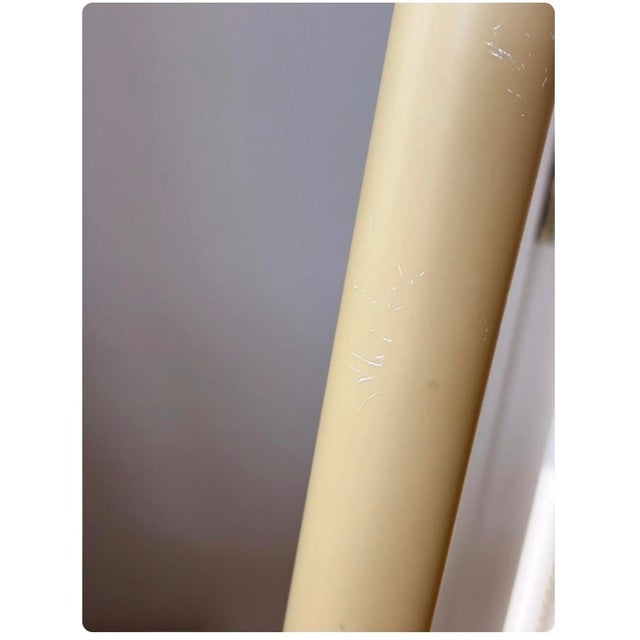 1980s Chapman Tall Buffet Cast Brass Table Lamps With Original Black Shades - a Pair For Sale - Image 17 of 17