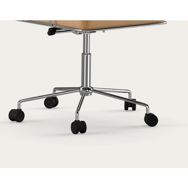 One Collection Time Chair Frame in Chrome and Upholstery from Henrik Tengler For Sale - Image 9 of 12