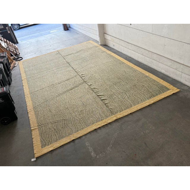 14ft X 21ft 3in South American Hand Hooked Area Rug For Sale - Image 9 of 12