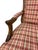 Pair of Late 20th Century French Country Louis XV Arm Chairs With Plaid Upholstery For Sale In New York - Image 6 of 12