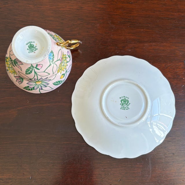Mid-20th Century English Bone China Teacup For Sale - Image 15 of 17